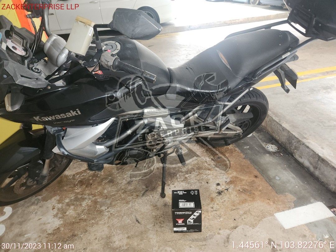 Motorcycle Battery Replacement Rescue and Recovery Yuasa Battery Jump
