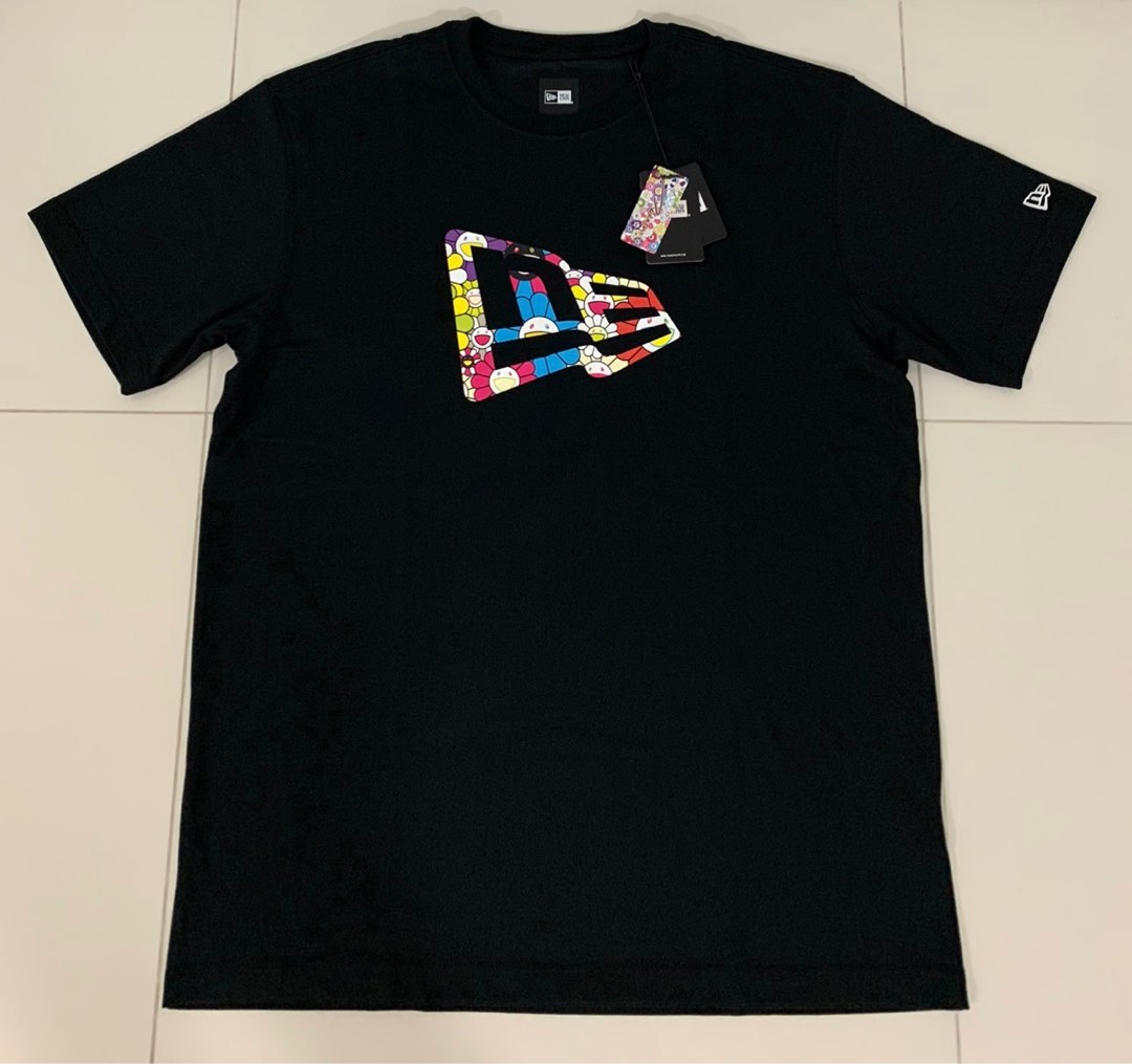 Murakami x New Era tee, Men's Fashion, Tops Sets, Tshirts Polo