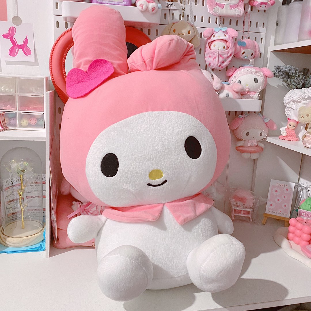 My melody jumbo plush, Hobbies & Toys, Toys & Games on Carousell