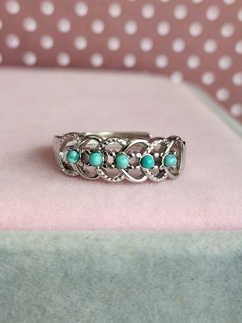Raw turquoise ring outlet