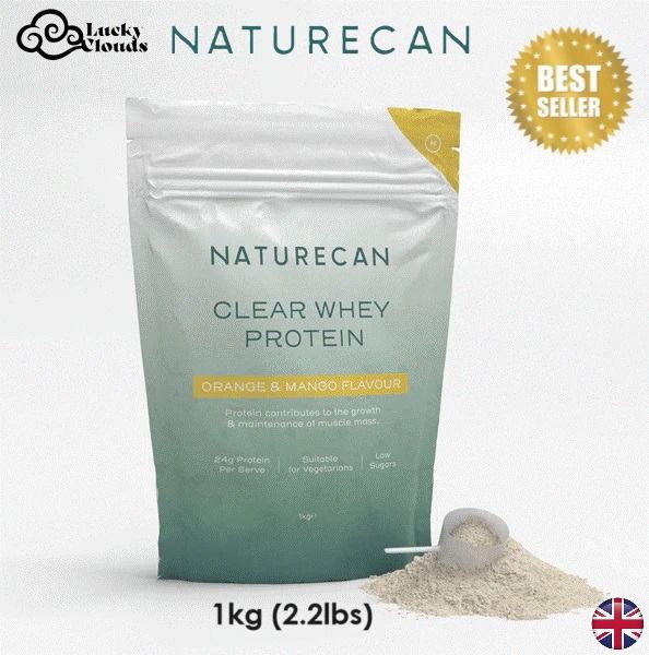 Naturecan Clear Whey Protein Isolate (1kg), Health & Nutrition, Health ...