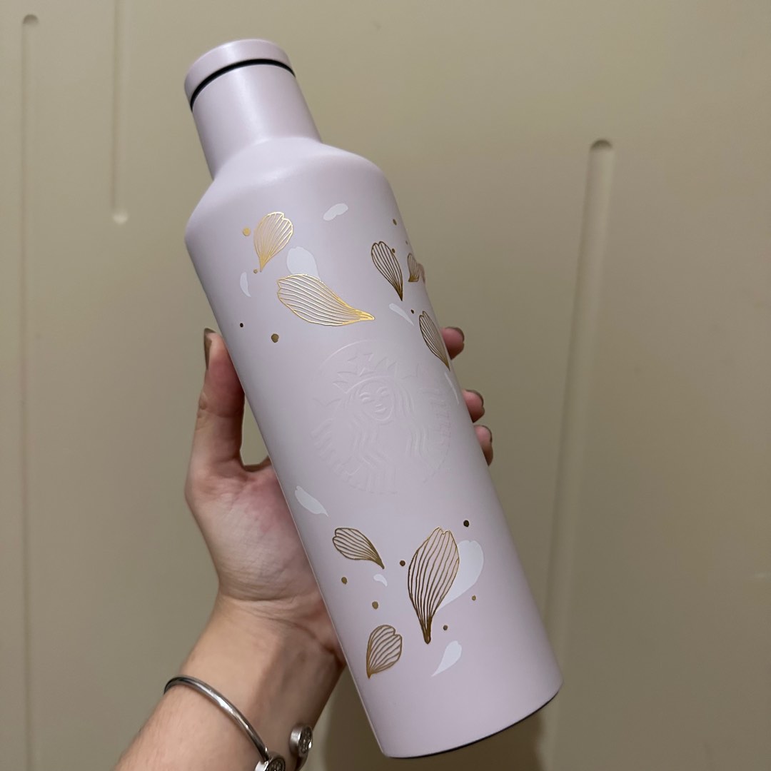 New Tumbler Starbucks X Corkcicle Petals In The Air Exclusive Edition