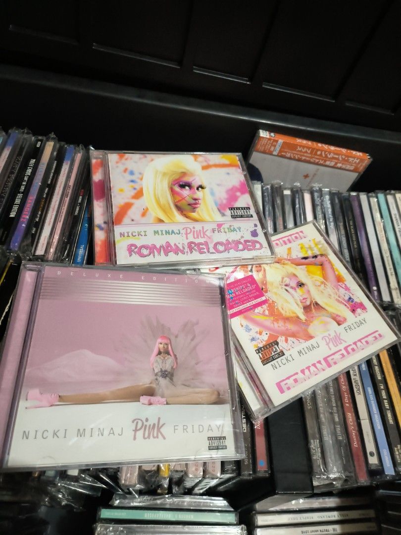 Nicki Minaj Lot Sale Hobbies And Toys Music And Media Cds And Dvds On Carousell 