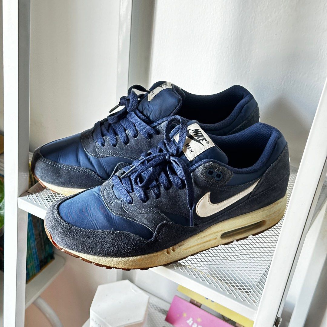 Nike Airmax 1 Midnight Navy Blue Men s Fashion Footwear