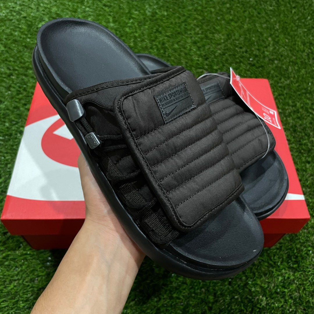 Nike velvet slides outlet