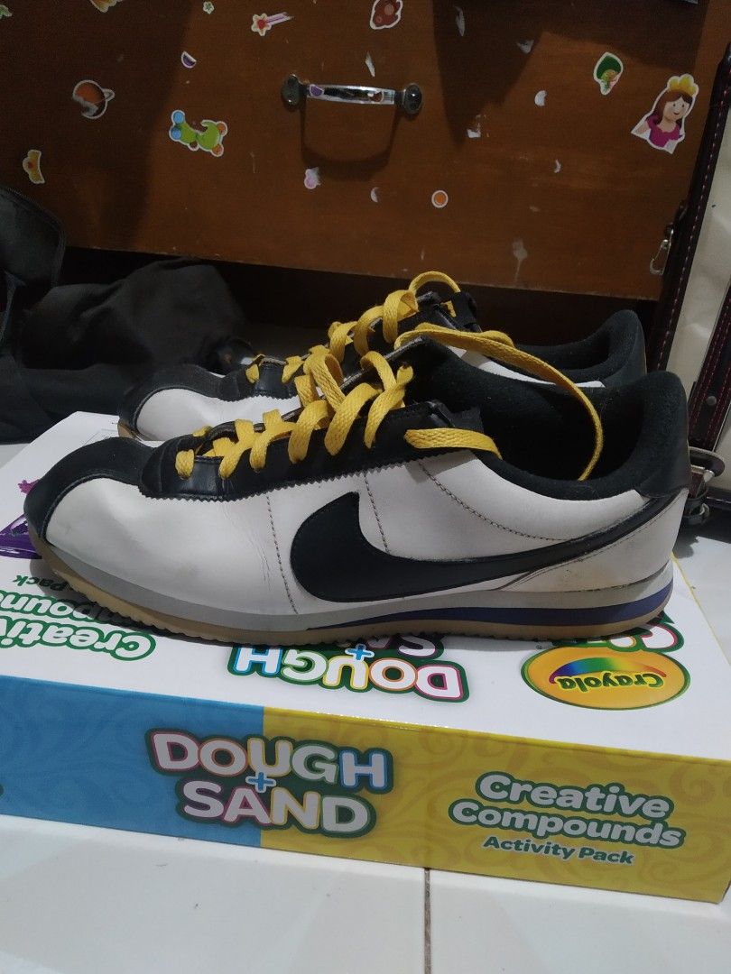 Nike cortez lakers discount