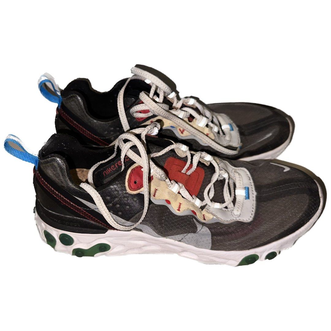 Nike Element React (Category: Sneakers) located in Quezon City. Submitted by bennete (Listing ID 1270750053, Image 2). Description: No box but can provide replacement box.