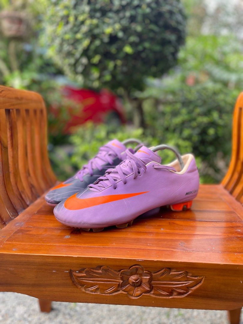 Nike mercurial purple and orange clearance