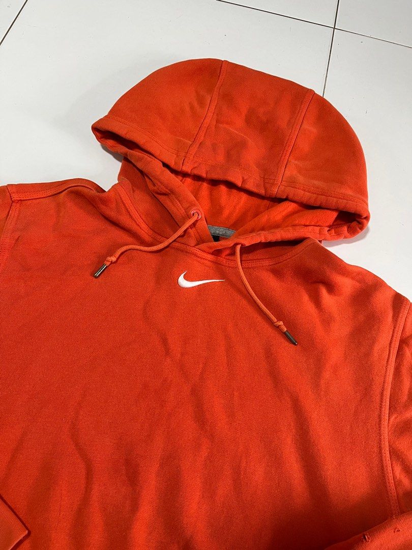 Nike swoosh hoodie online orange