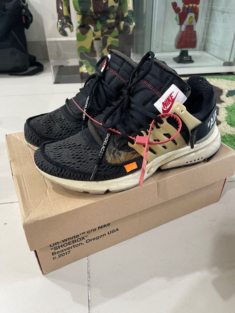 Nike x off white presto Men s Fashion Footwear Sneakers on