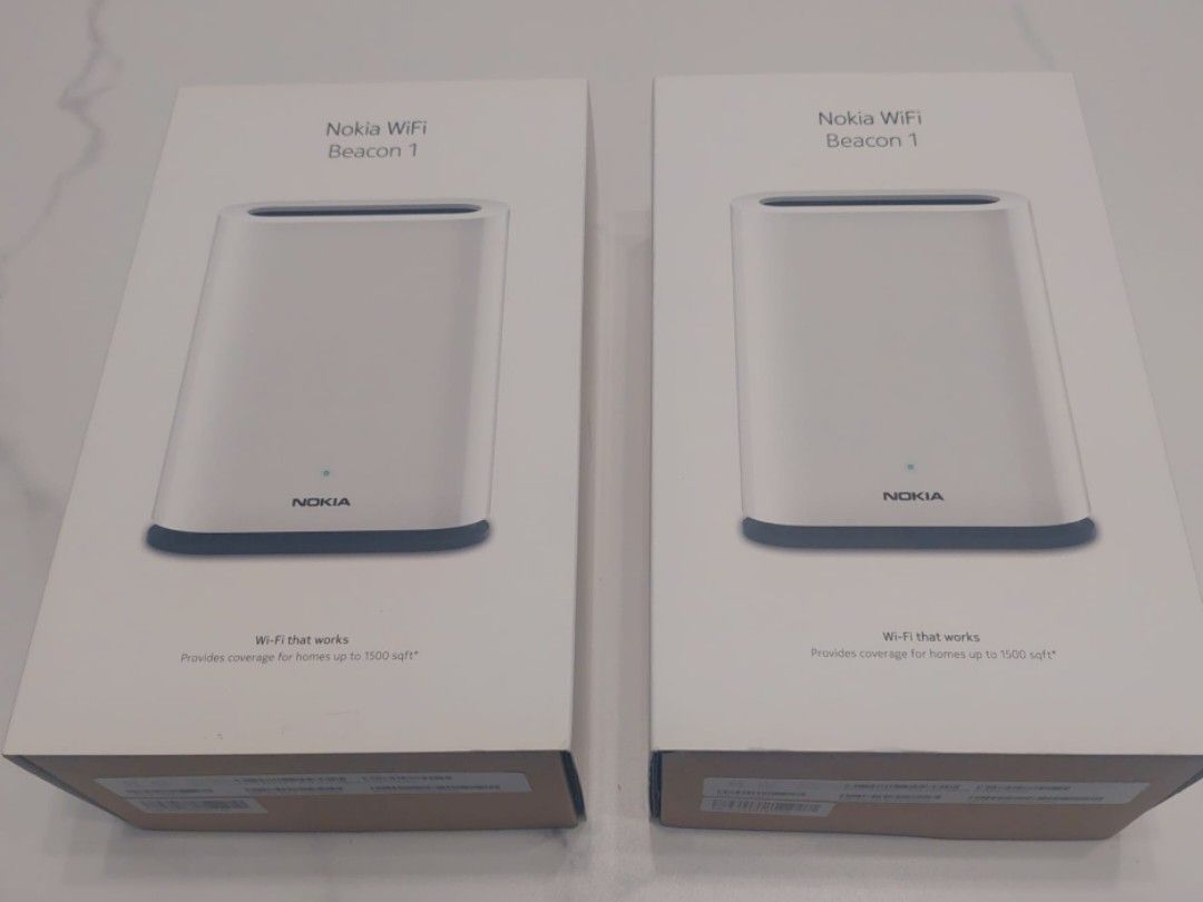 Nokia WiFi Beacon 1 wifi mesh router system, Computers & Tech, Parts ...