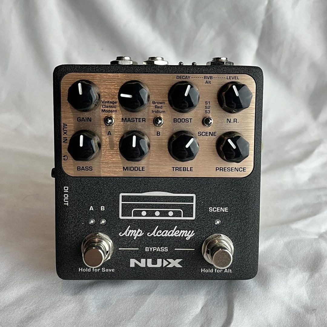 Nux Amp Academy Preamp IR n boss mxr valeton mooer tc electronic jhs