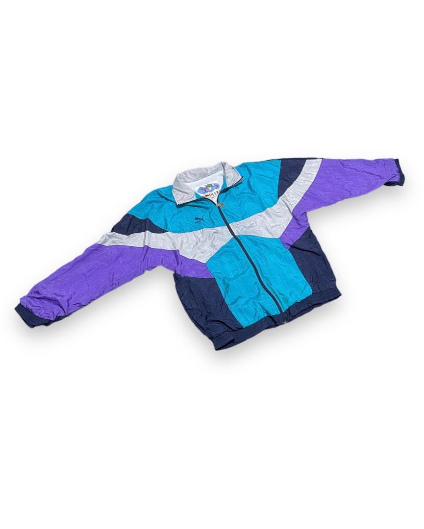 Puma retro windbreaker top