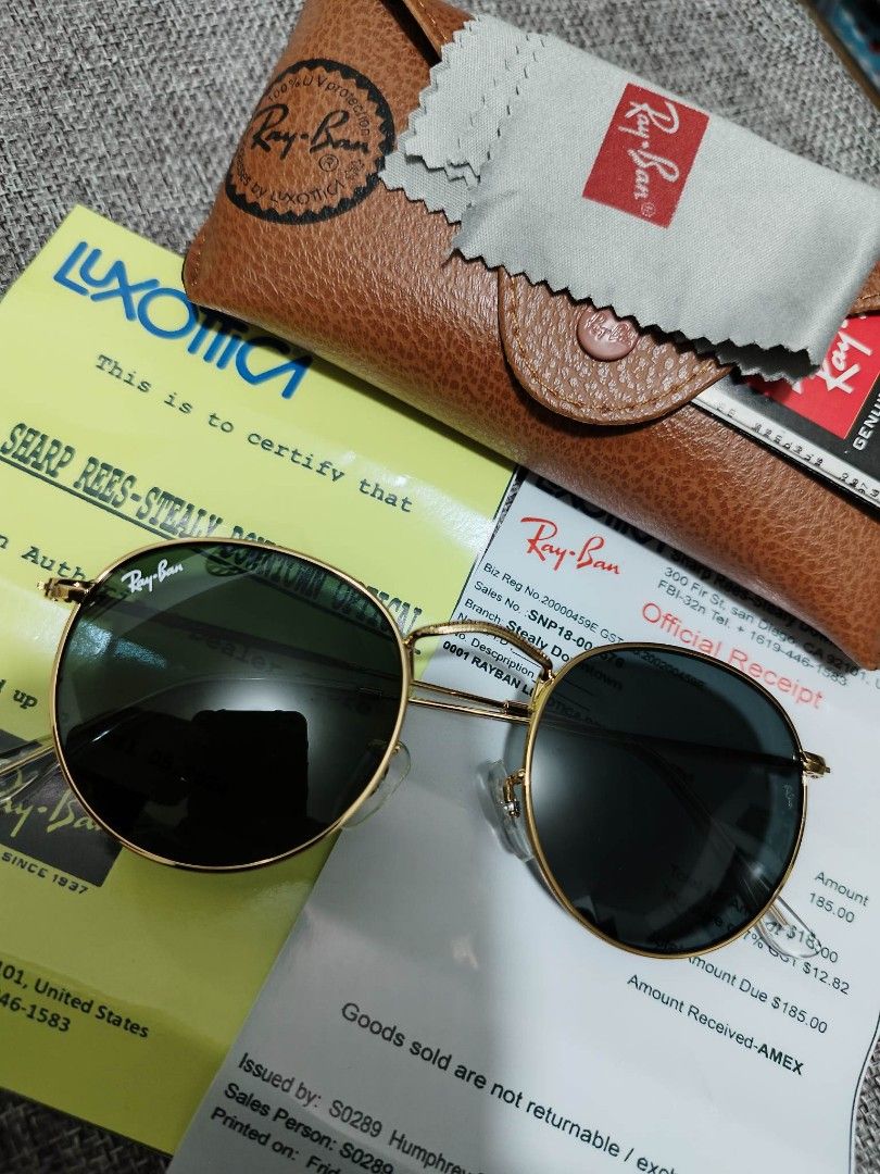 Amex ray ban hotsell