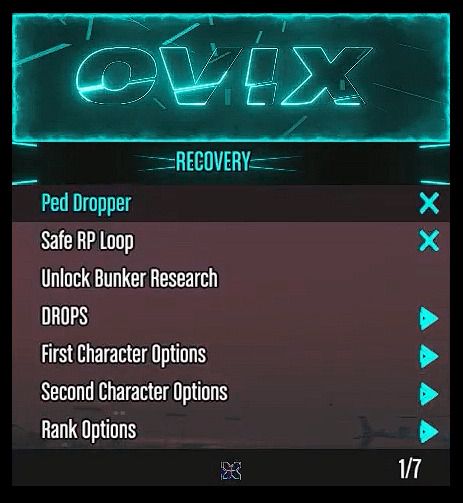 Ovix Mod Menu for GTA V