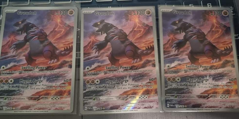 Paradox Rift Groudon IR, Video Gaming, Video Games, Others on Carousell