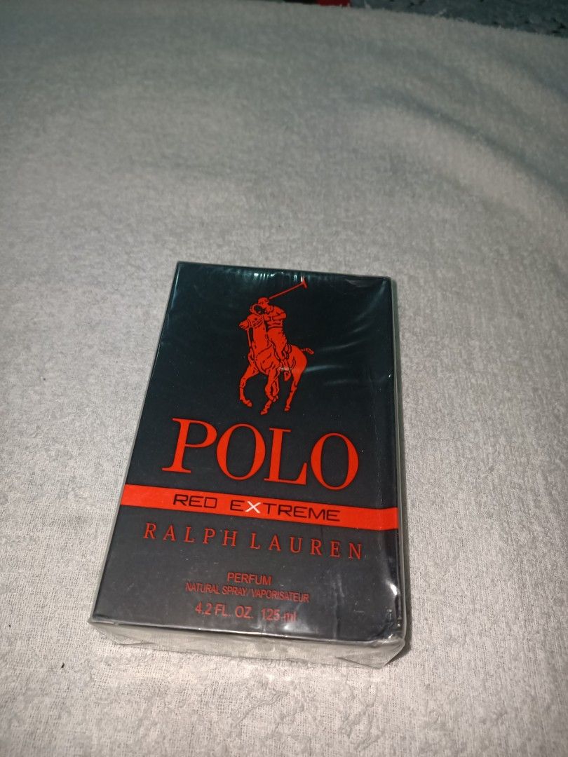 Perfume EDT Polo Red Extreme Beauty Personal Care Fragrance
