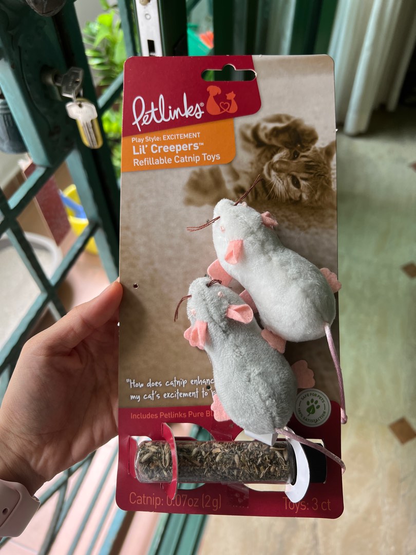 Petlinks refillable catnip toys mouse Pet Supplies Homes Other