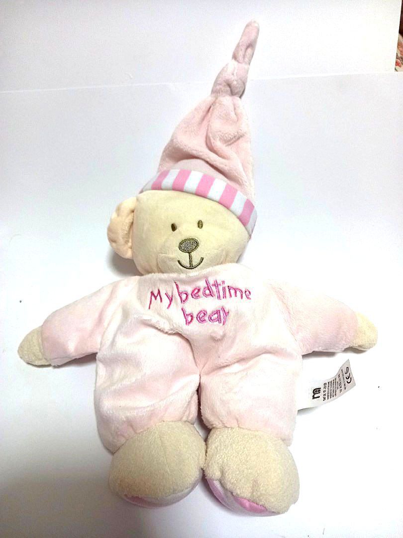 Pink Bedtime Teddy Bear, Hobbies Toys, Toys Games on Carousell