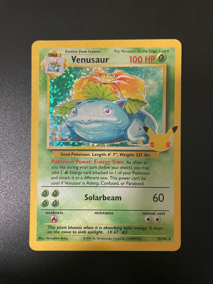 full set of pokemon cards for sale 1999 Holo Rare Venusaur Pokémon Base Set PSA 6 – Kollector's Nest