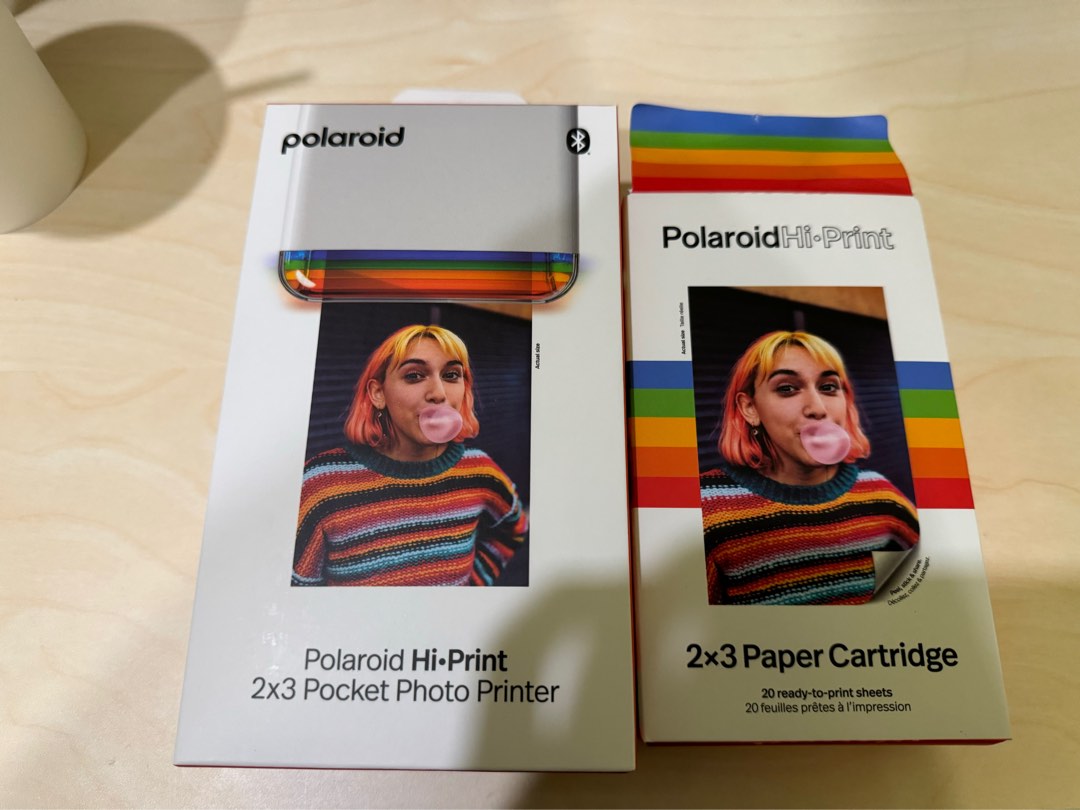 Polaroid Hi-Print 2x3 Pocket Photo Printer + 20 Sheets Photo Paper + Album