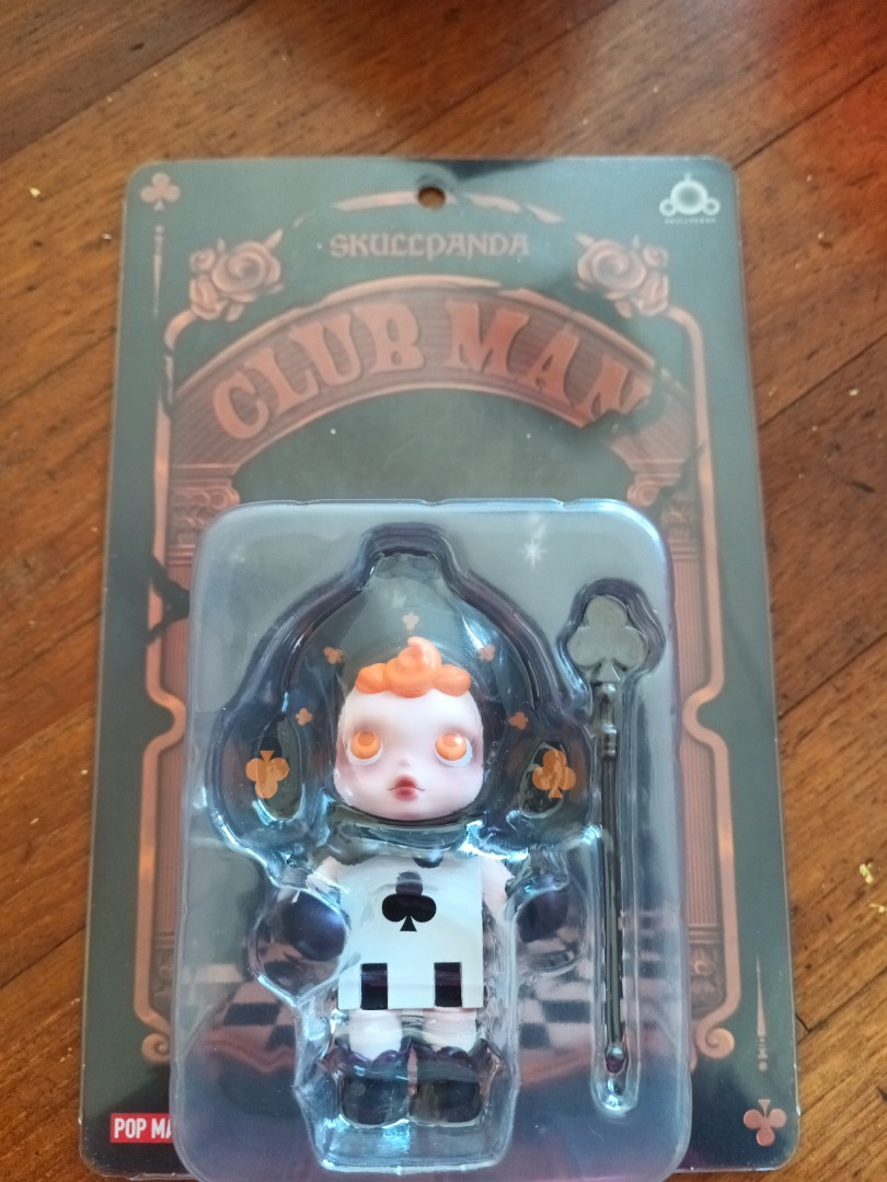 POPMART Skull Panda limited edition Clubman, Hobbies & Toys