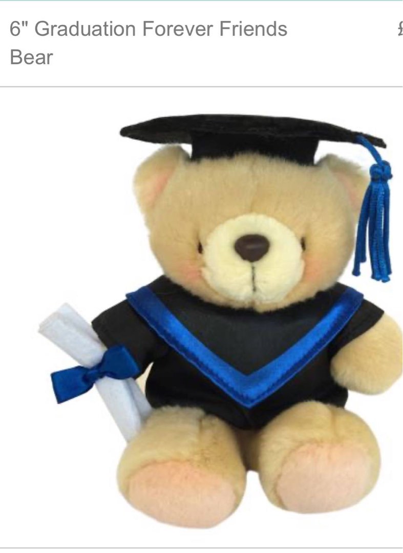Forever friends graduation on sale bear