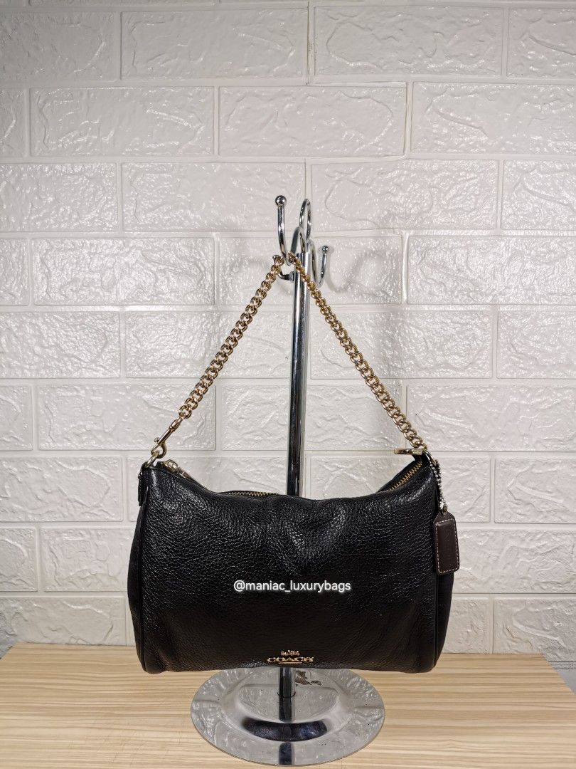 Coach pebble discount leather carrie crossbody