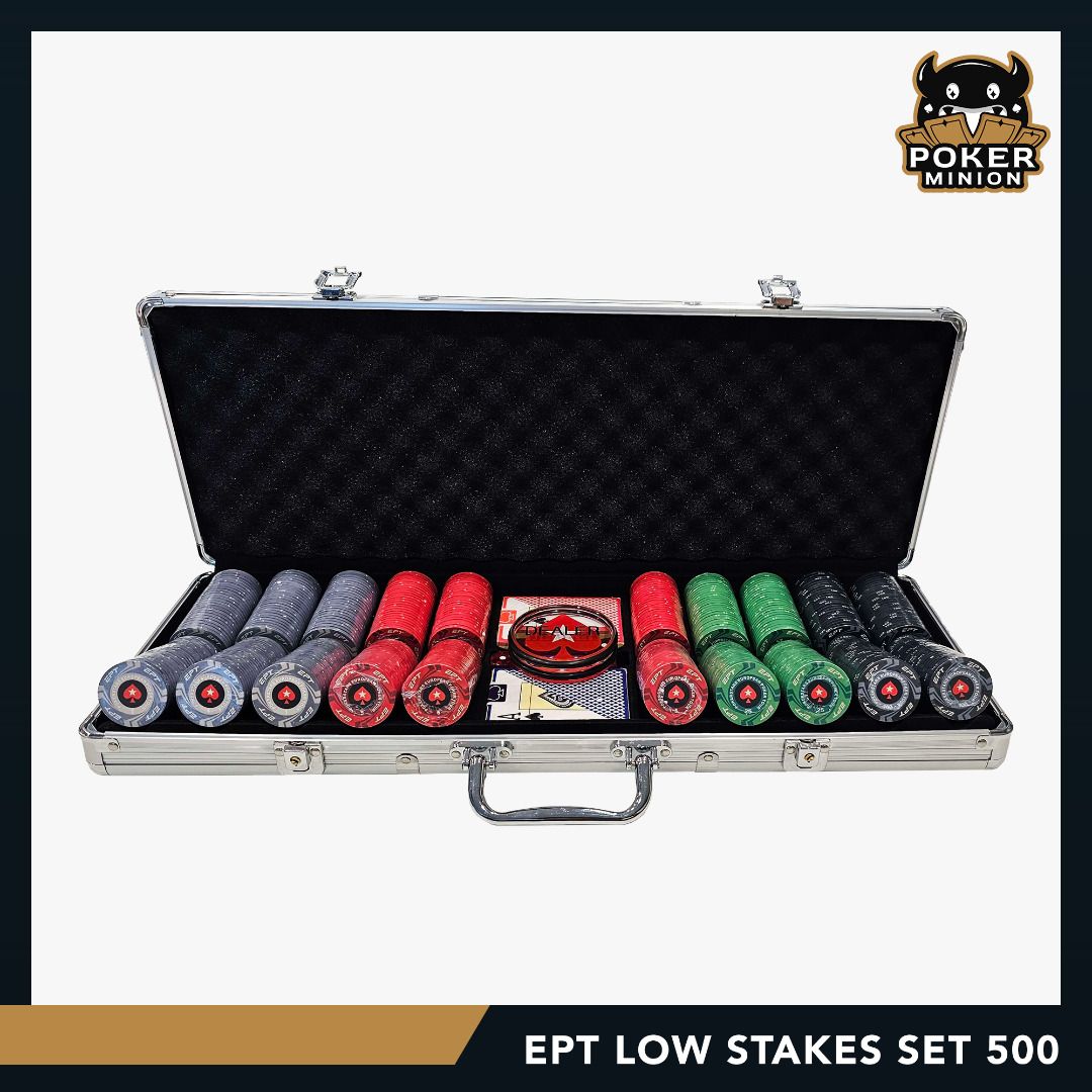 Premium Ceramic EPT Poker Chips (Low Stakes), Hobbies & Toys, Toys