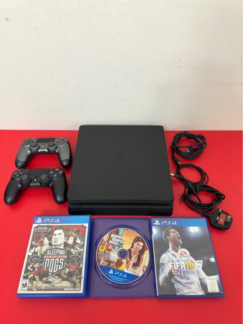 ps4 slim free delivery 1 month warranty Video Gaming Video