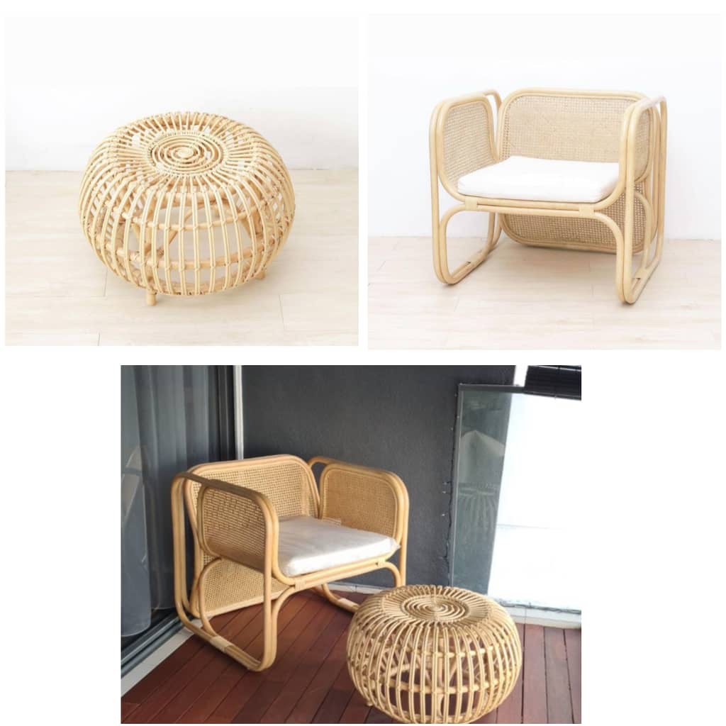 Home bazar sales malibu rattan chair