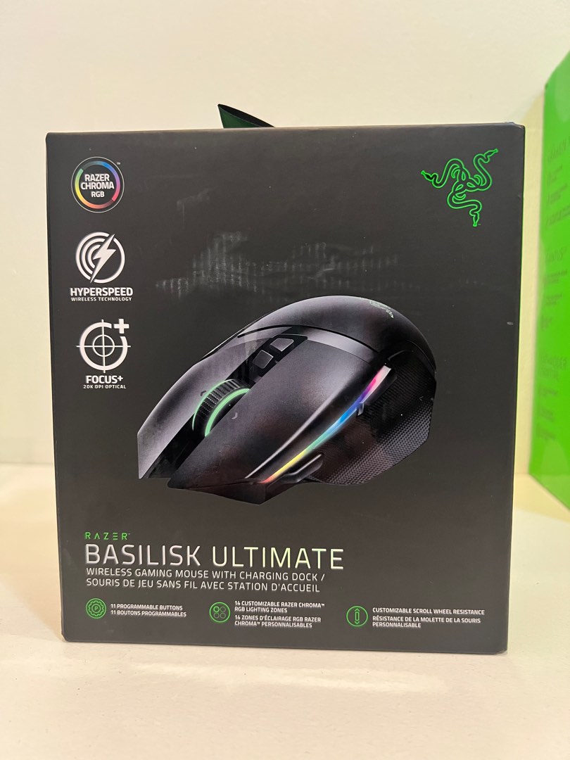 RAZER BASILISK ULTIMATE MOUSE, Computers & Tech, Parts & Accessories