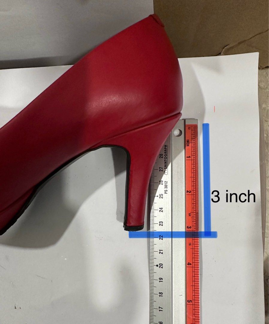 Red Heels Women s Fashion Footwear Heels on Carousell