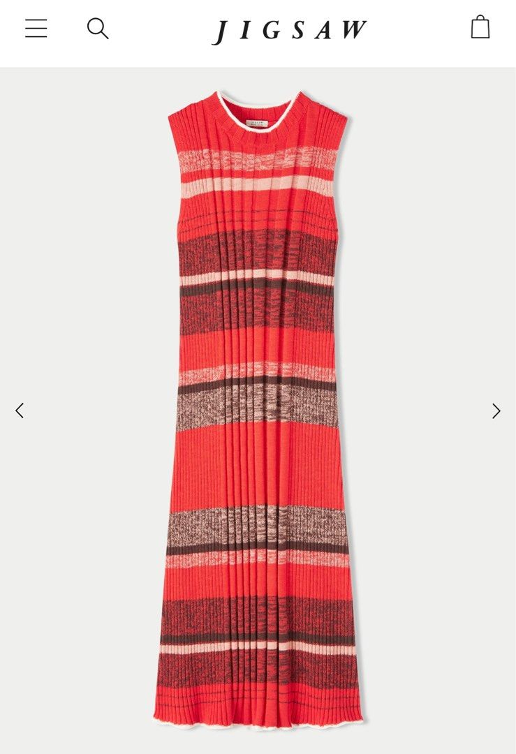 Jigsaw red knitted dress, Women's Fashion, Dresses & Sets, Dresses on  Carousell