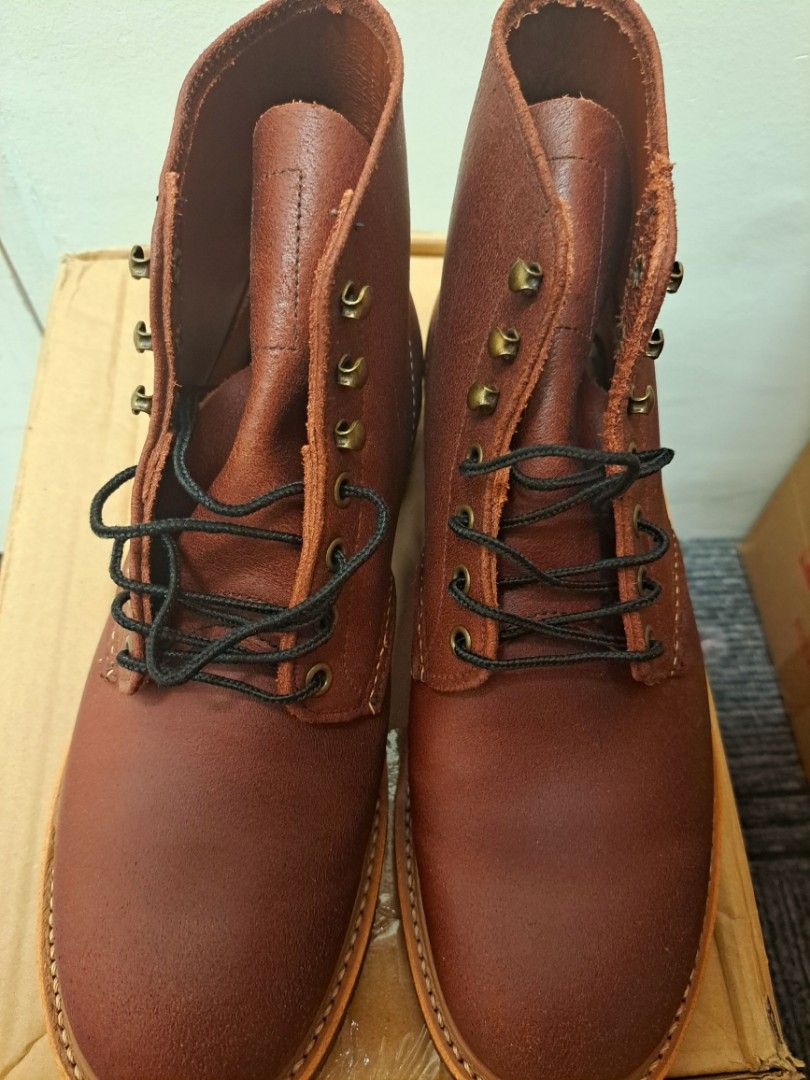 Red wing spitfire leather on sale