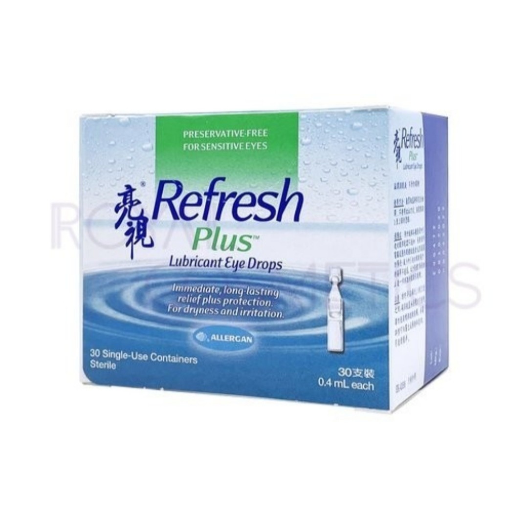 Refresh亮視眼藥水0.4Ml X 30枝, 美容＆個人護理, 健康及美容- 眼部護理- Carousell