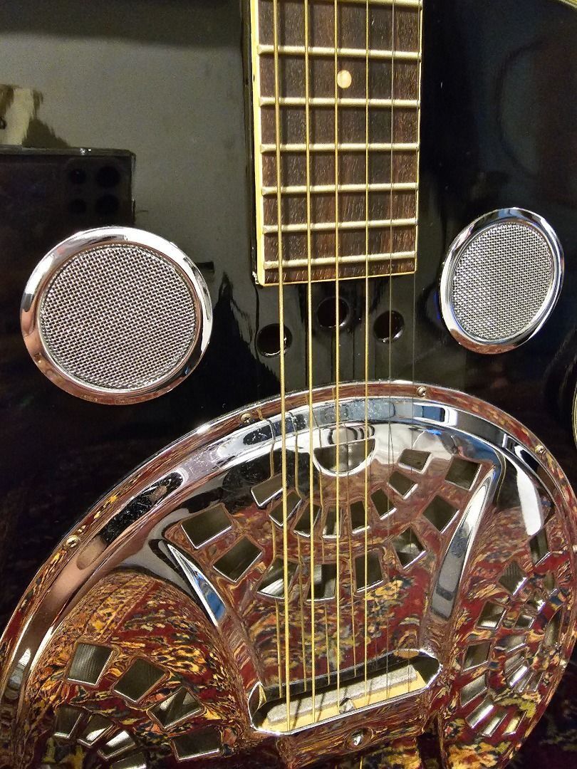 Mystery shop resonator guitar