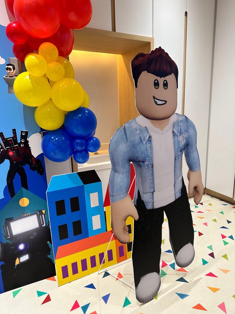 Roblox birthday shop decorations