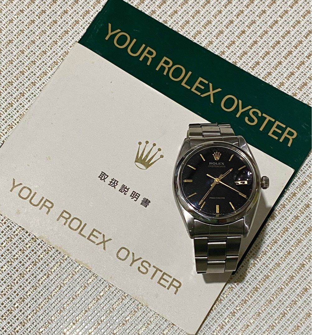 Rolex Oysterdate Precision (Category: Luxury Watches) located in Baliuag. Submitted by youlovewatches (Listing ID 1270822924, Image 2). Description: Rolex Oysterdate Precision 34mm Self winding Guaranteed Authentic.