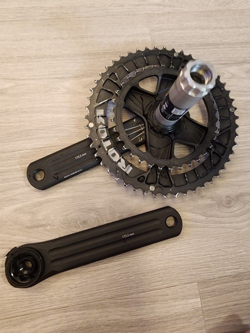 Rotor InPower Crank Power Meter 172.5 mm crank, 運動產品, 單車及配件, 單車 Carousell