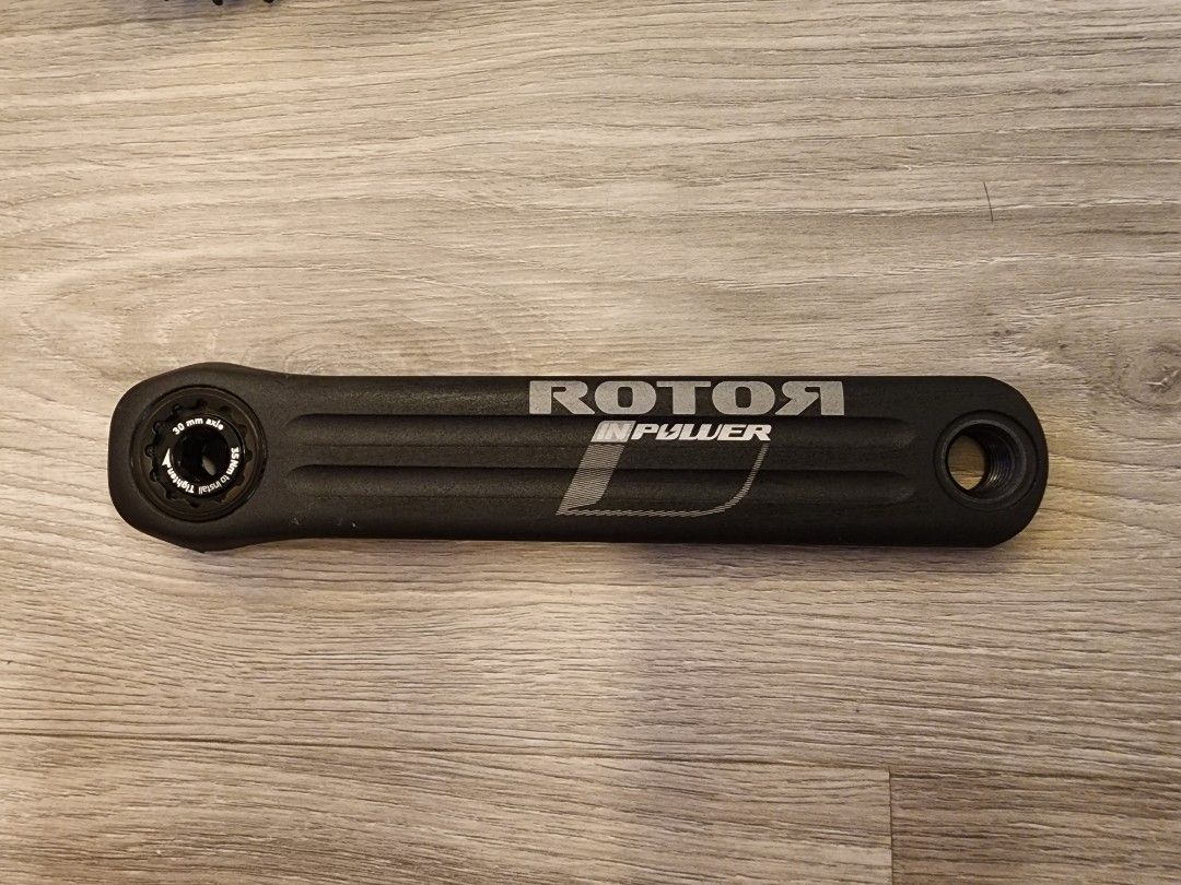 Rotor InPower Crank Power Meter 172.5 mm crank, 運動產品, 單車及配件, 單車 Carousell