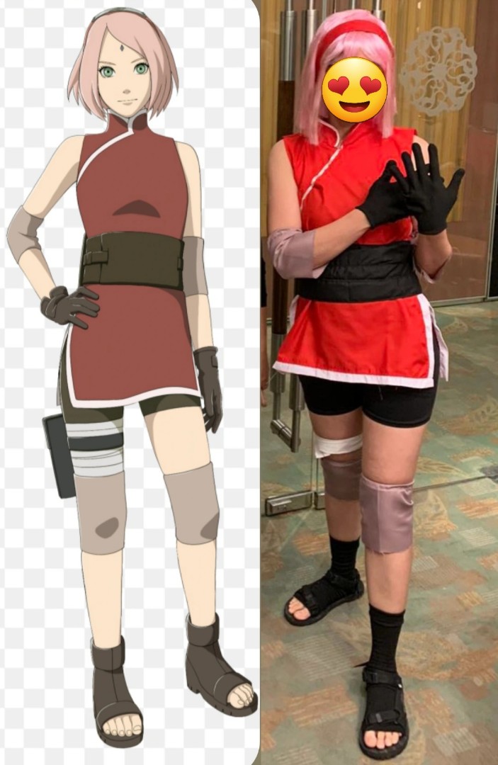 Naruto Shippuden Girl's Sakura Costume