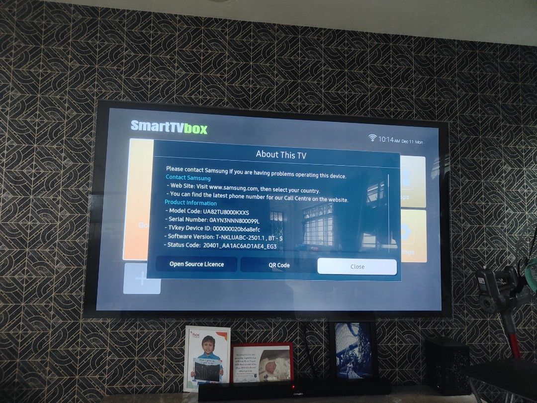 Samsung Smart TV 82 inch, TV & Home Appliances, TV & Entertainment, TV ...