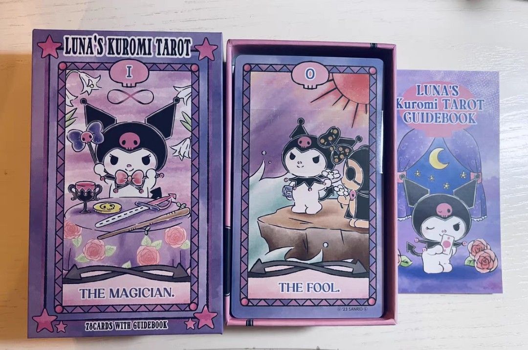 [SANRIO JAPAN] SANRIO CHARACTERS KUROMI LUNA'S TAROT CARDS 78 CARD PACK