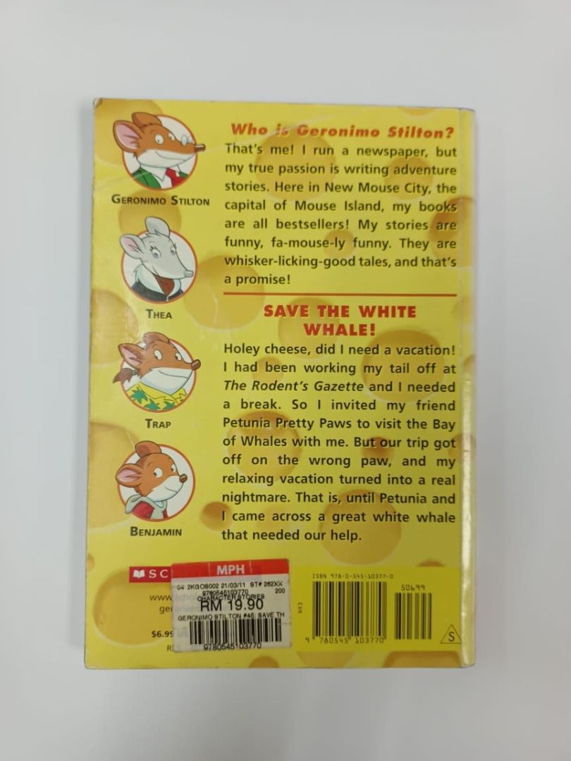 Save the White Whale! - Storybook, Hobbies & Toys, Books & Magazines
