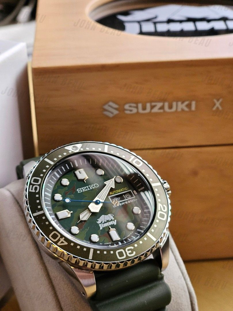 SUZUKI ジムニー×セイコーコラボレーションダイバーズウオッチ【最終