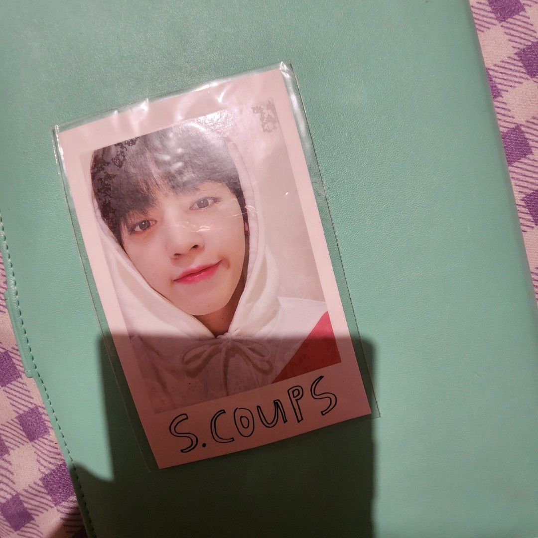 [SET] Seventeen S. COUPS photocard merch (Category: K-Wave Merchandise) located in Quezon City. Submitted by vanessashndr (Listing ID 1270672143, Image 2). Description: WTS LFB SCOUPS Merch Set ♡ SCOUPS some by mi postcard / photocard (sealed) ♡ SCOUPS Seventeen in CARATLAND 2020 fanmeet postcard ♡ SCOUPS 2022 SEASONS GREETINGS BOOKMARK MOD: lalamove (sf c/o buyer) FREE PACKING FEE PM for other photocards available.