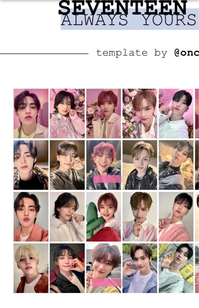 收Seventeen always yours joshua selfie photo, 興趣及遊戲