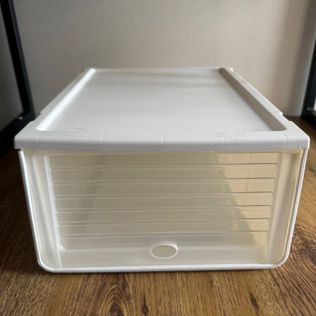 Shoe Storage Box Set of 4 Furniture Home Living Home