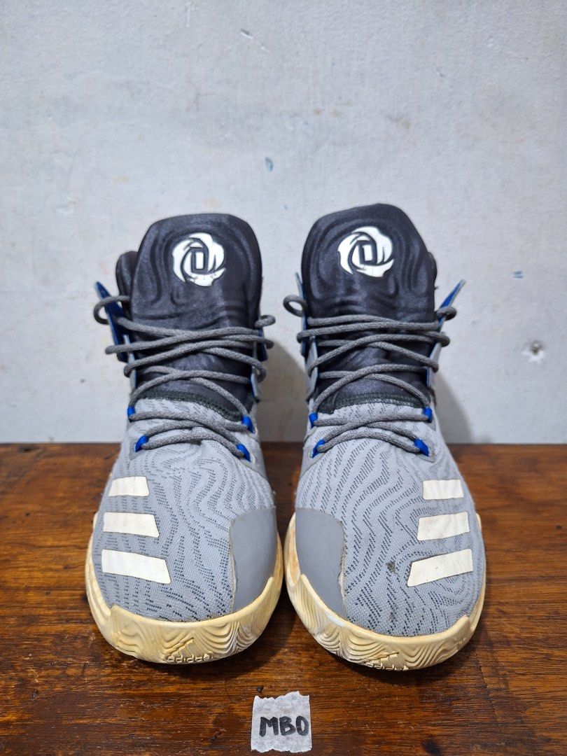 HOT Sepatu Basket Adidas D Derrick Rose Blue Sepatu Adidas - Main Image